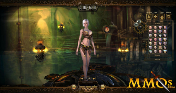 Black-Gold-Online-character-creation