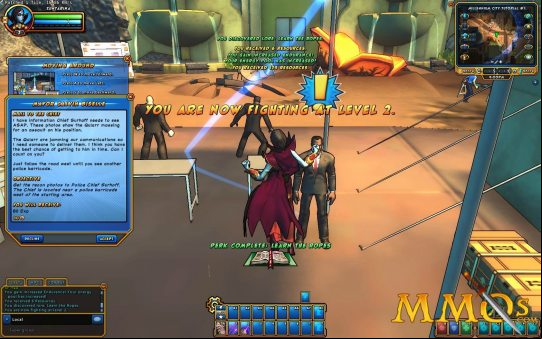 Champions-Online-Fighting-level