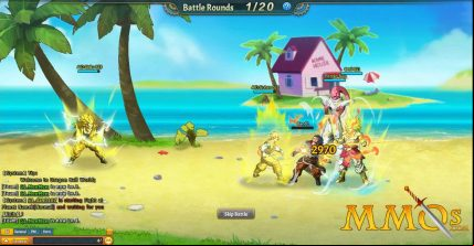 dragon-ball-z-online-combat