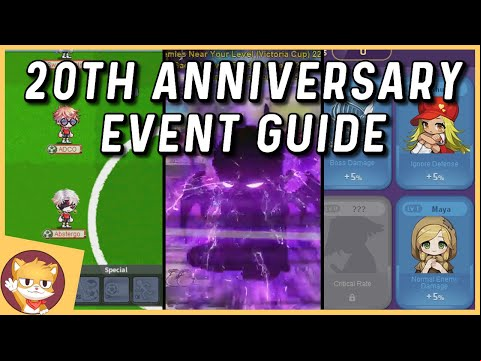 MapleStory 20th Anniversary Event Guide | GMS