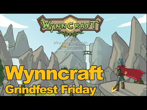 Wynncraft Gameplay Grindfest Friday - mmos.casinowinning.net (Mincraft Server)