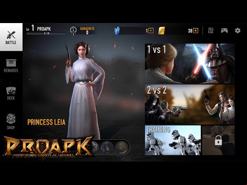 Star Wars: Force Arena Android Gameplay (iOS/Android) (by Netmarble Games)