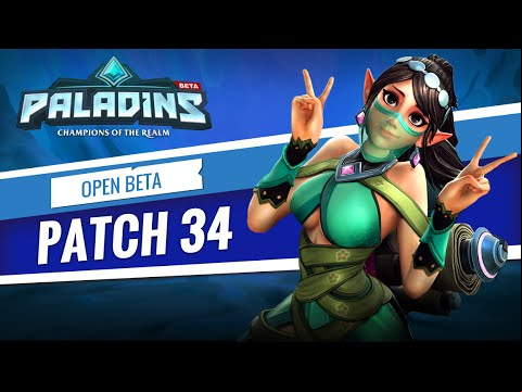 Paladins - Open Beta 34 Patch Overview