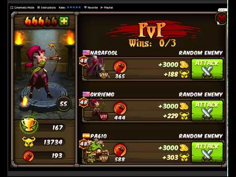 PvP basics in Forge of Gods