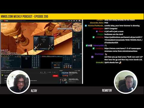 mmos.casinowinning.net Podcast - Episode 200: MMOs, Loot Boxes, RuneScape, &amp; More