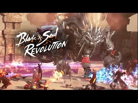 Blade &amp; Soul Revolution - Raid and PVP trailer